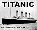 MOUSE MAT 1017 TITANIC SOUTHAMPTON TO NEW YORK FUNNY RETRO RUDE MOUSE MAT