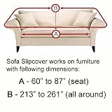 Toile Blue furniture slipcover sofa slipcover 551
