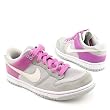 NIKE Air Zoom Dunkesto New Pink Lace-Up Gray Womens