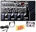 Boss ME-70 Guitar Multiple Effects Pedal Board Bundle with 10-Foot Instrument Cable, Patch Cable, Pick Card, and Polishing Cloth