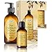 Argan Hair Strengthening Shampoo & Serum Kit - Premium Set to Promote Healthy, Full & Shiny Hair - Moroccan Sulfate Free Shampoo 10.1 oz and Argan Serum 1.0 oz