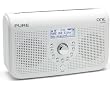 Pure ONE Elite Tragbares Stereo-Radio (DAB/DAB+/ UKW-Tuner, Uhr mit Weckfunktion, Mini USB 2.0)� wei�
