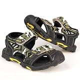 Produkt-Bild: s.OLIVER KIDS, Kinder Outdoor Sandalen, Klett, Decksohle Leder, schwarz-camouflage