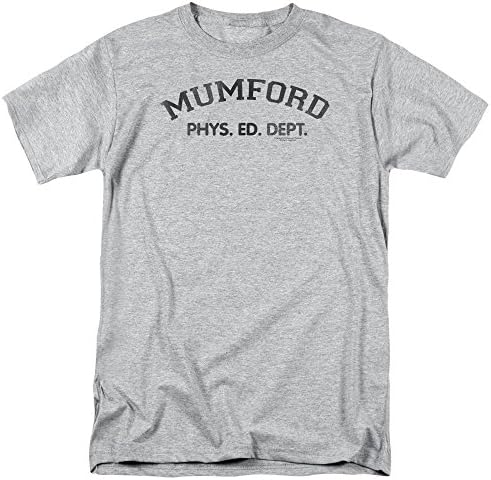Beverly Hills Cop Mumford Mens Short Sleeve Shirt ATHLETIC HEATHER 4X