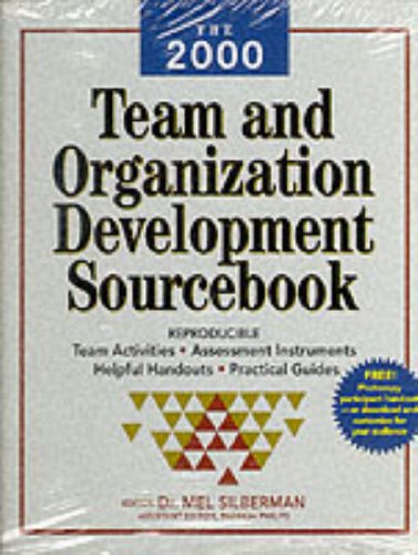 The 2000 Team and Organization Development Sourcebook (Team & Organization Development Sourcebook)