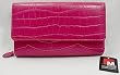 Mundi Leather Big Fat Wallet ~ Rose