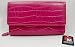 Mundi Leather Big Fat Wallet ~ Rose