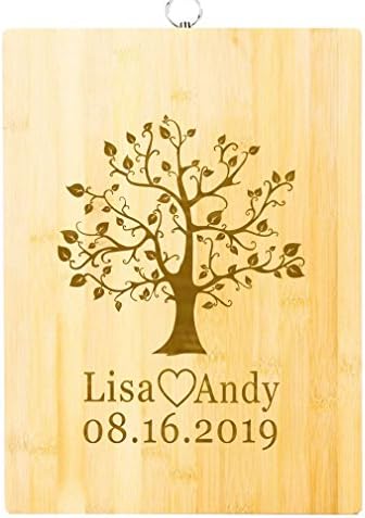 Personalized Cutting Board Wedding Monogram Anniversary