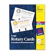 Avery Rotary Cards, Laser and Ink Jet Printers, 3 x 5 Inches, 150 Cards per Box (05386)
