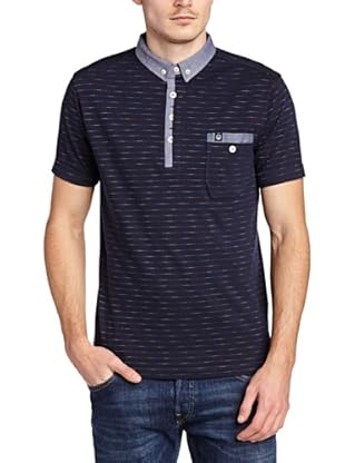 duck and cover Polo (Azul Marino)