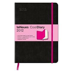 Cool Diary Wochenkalender Black/Neon Pink 2012, large