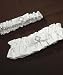 Pure Elegance In Wedding White Two Piece Bridal Garter Set