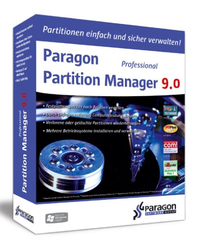 Paragon Partition Manager 9.0 Professional Edition