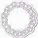 Sisson Imports Doilies Whimsical Lace, Round, 4", Pack of 20