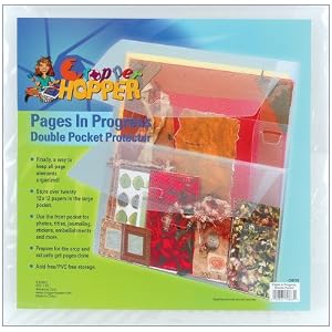 Advantus-Cropper-Hopper-Pages-In-Progress-Double-Pocket-Protector-Frost