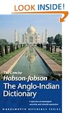 Hobson Jobson: Anglo-Indian Dictionary (Wordsworth Reference)