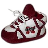 Mississippi State Bulldogs Comfy Feet Baby Slippers