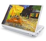 Cafe at Night Design Skin Cover Decal Sticker for Toshiba Mini NB205 10.1 inch Netbook Laptop Computer
