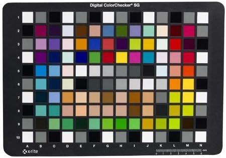 X-Rite Digital ColorChecker SG (Semi-Gloss), 8-1/2x11" Card for use with ProfileMaker 5 Digital Camera Module.