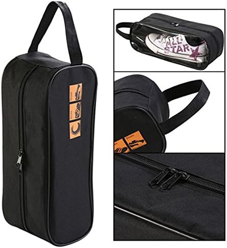 Waterproof Portable Travel Shoes Bag / Multi-purpose Storage Case (Black)