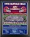Black 11x13 1990 AFC Champions Buffalo Bills Championship Team Photo Plaque