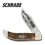 Schrade SCLD Collectable Brown Swirl Deer