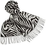 V Fraas Women's Zebra Muffler