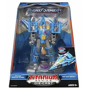 Titanium Series Transformers 6 Inch Metal Cybertron Heroes Thundercracker