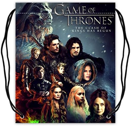 Game Of Thrones Custom Drawstring Bags