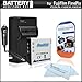 Battery And Charger Kit For Fujifilm FinePix X20, F660EXR, XF1, F750EXR, F550EXR, F500EXR, F80EXR, F600EXR, F505, F800EXR, F850EXR, F900EXR Digital Camera Includes Replacement (1100Mah) NP-50 Battery + AC/DC Rapid Travel Charger + Screen Protectors + More