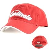 Arizona Cardinals Red End Zone Adjustable Baseball Hat