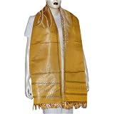 Neck Scarf Brocade Silk Outerwear 22 x 72 inches