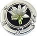 NewCharms White Flower Photo Purse Hanger