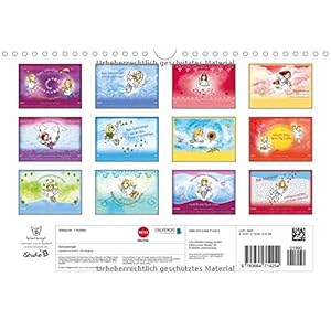 Schutzengel Kalender (Wandkalender 2016 DIN A4 quer): Sinnliche Sprüche beg