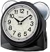 image and picture of Seiko Bedside Alarm Clock Black Case  #QHK021KLH