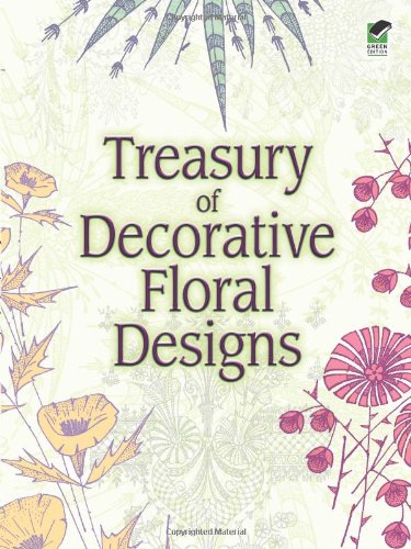 Treasury of Decorative Floral Designs (Dover Pictorial Archive)
