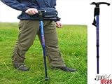 Alloy Walking / Hiking Stick (720) With LED Light & Compass