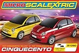 Micro Scalextric G1050 Fiat Cinquecento 1:64 Scale Race Sets