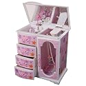 Kelly Mele and Co. Plastic Musical Ballerina Jewelry Box