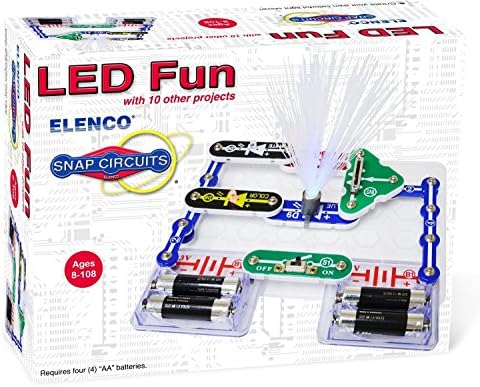 Snap Circuits Projecth Electronics Discovery Kit LED Fun with 10 Other Toys