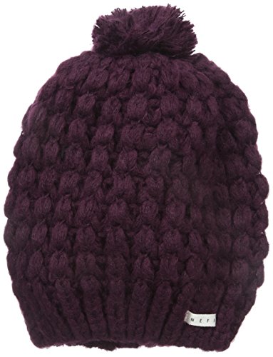 Neff Women's Jillian Textured Pom Beanie