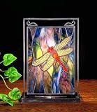 Meyda Tiffany 6 X 9 Dragonfly Mini Window & Display- 56831