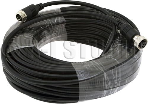 49 Feet 4-PIN Heavy Duty Extension Cable with Weather Resistant Locking Connectors for ET-6601/ET-6603 Cameras HK-CAEX15M