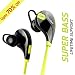 CrossBeatsTM Aura Bluetooth 4.1 Lightweight Wireless Sports Headphones with Microphone for iPhone, iPad, Samsung and Android Smartphone - Green/Black RS.1499.00