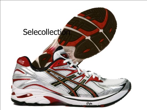 Asics Laufschuh GT 2140 (B) weiß/rot Grösse 50,5 Restposten