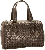 Cole Haan Heritage Weave Jade Bag Satchel,Pewter Print,One Size