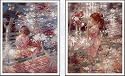 Enchanted Afternoon by Harrison Rucker. ART PRINT Canvas Rolled.. 20.00 inches width by 16.00 inches height. Highest Quality Art Poster Print