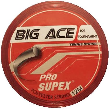 Pro Supex Big Ace 16L Tennis String - Red