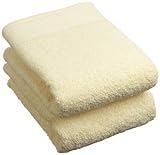 Pinzon Classic Cotton Hand Towel 2-Pack, Butter