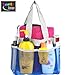 YaeloDesign College Dorm Shower Caddy - Mesh Tote Quick Hanging Dry Toiletry Bag with 7 Storage Compartments